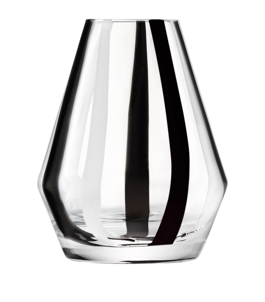 Glass Stripe Vase (14cm)