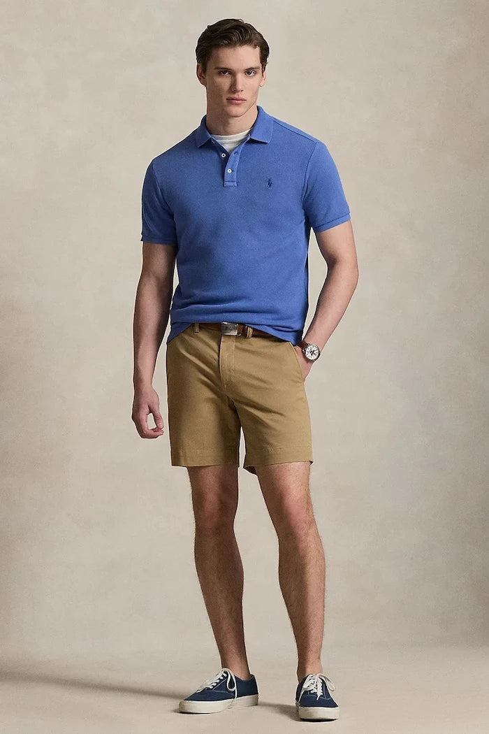 Тениска с яка Polo Ralph Lauren
