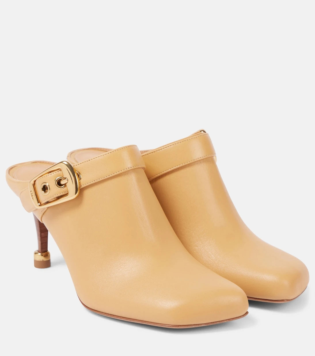 Chloé - Andrea leather mules