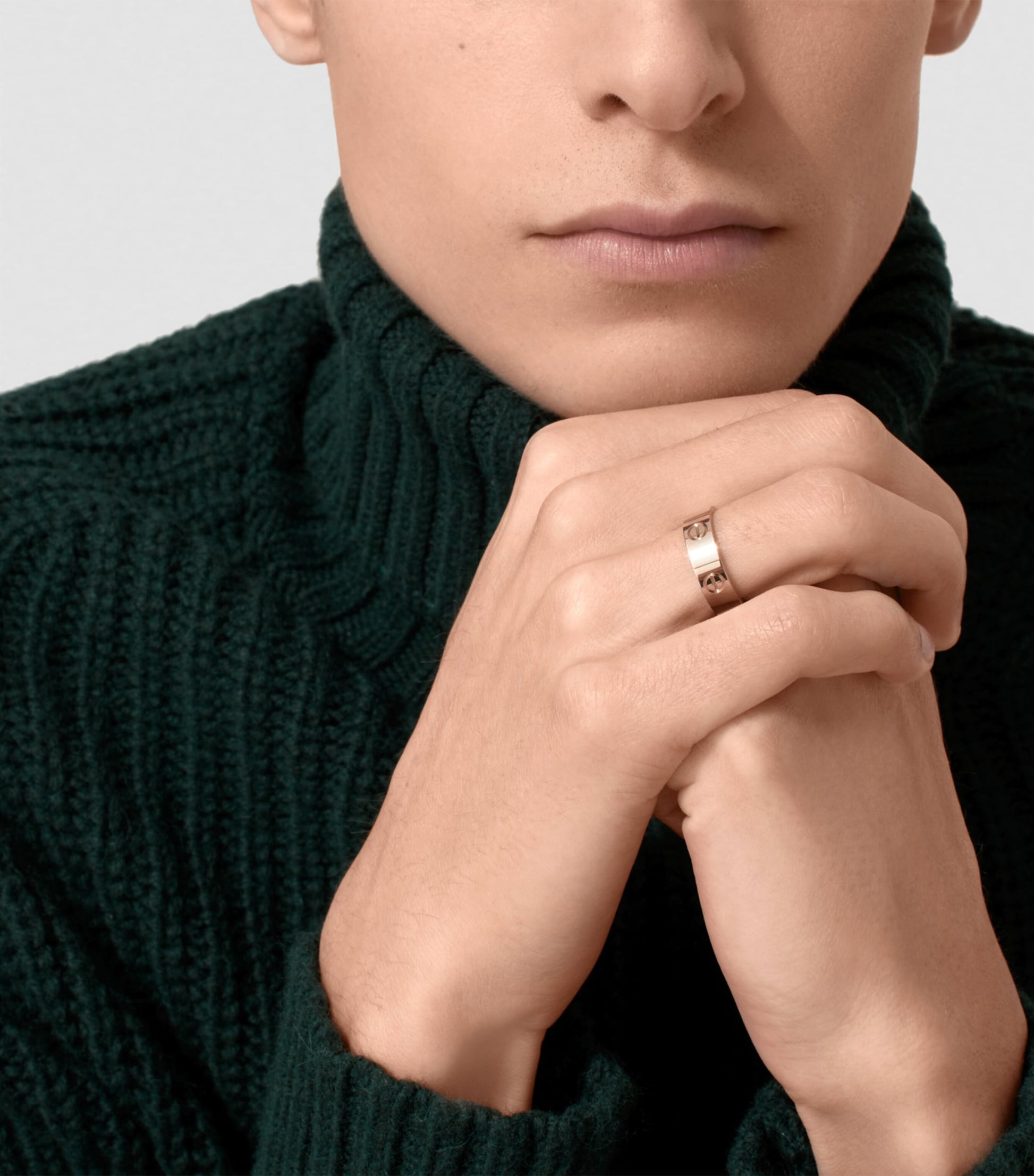 Yellow Gold LOVE Ring