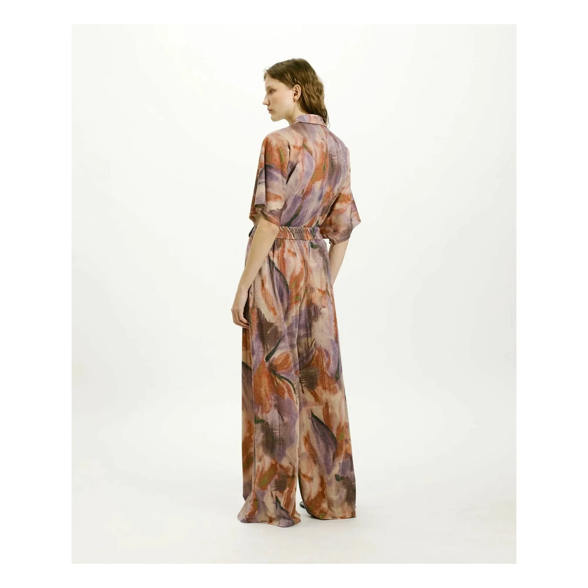 Momoni - Aspen Printed Pants | Purple