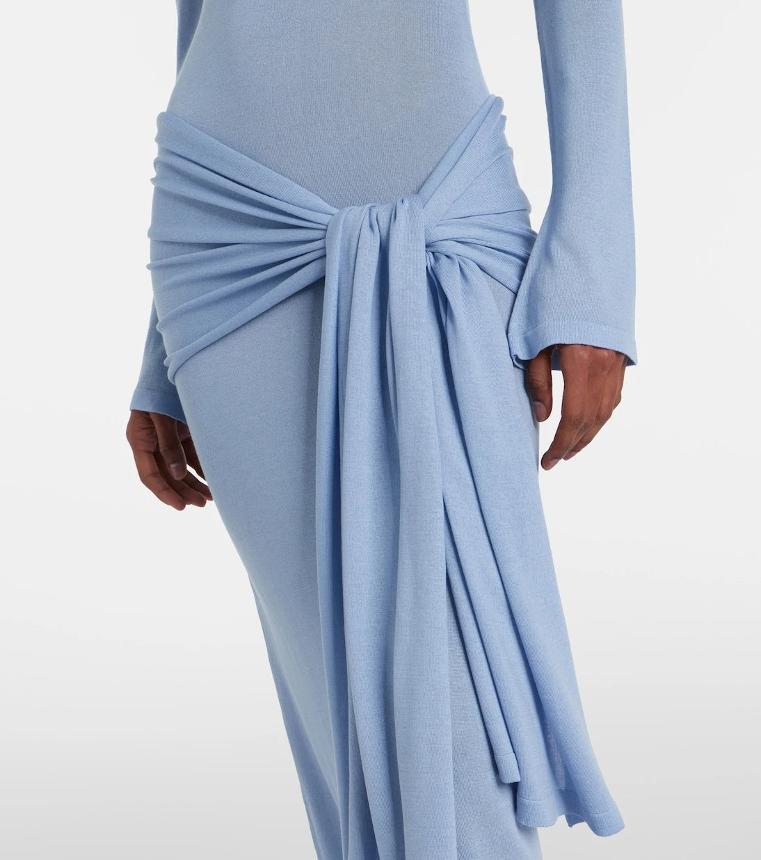 Aya Muse - Lace-trimmed maxi dress