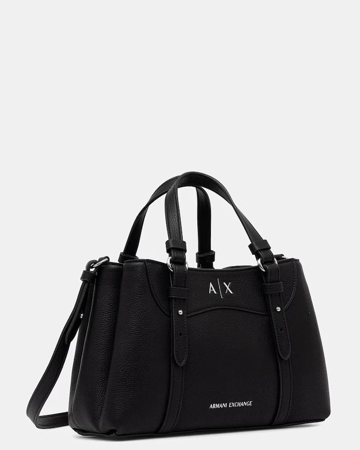 Armani Exchange kadın crossbody çanta, suni deriden