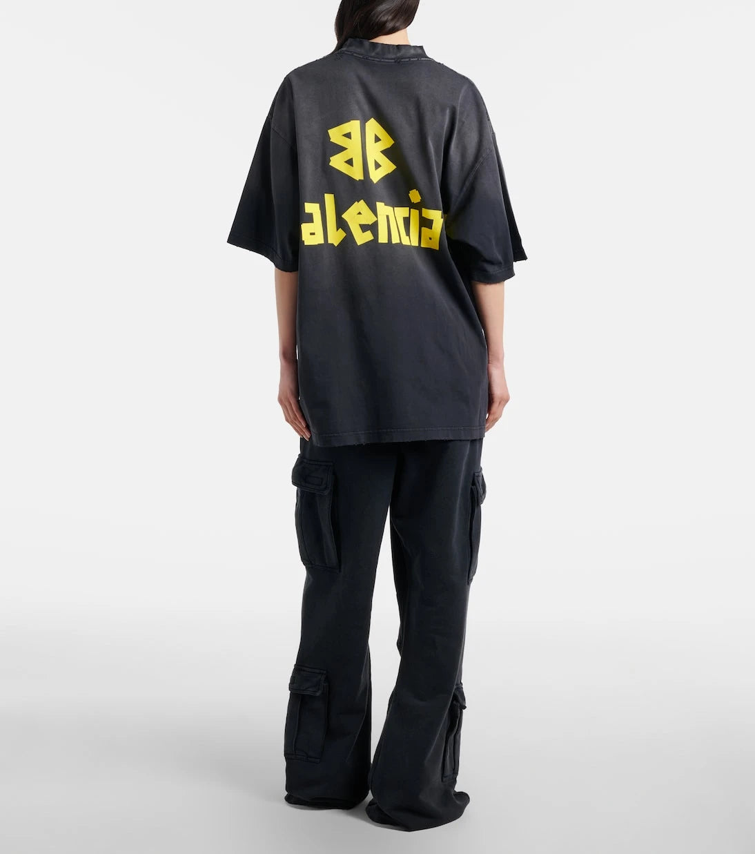 Balenciaga - بنطال كارجو من القطن