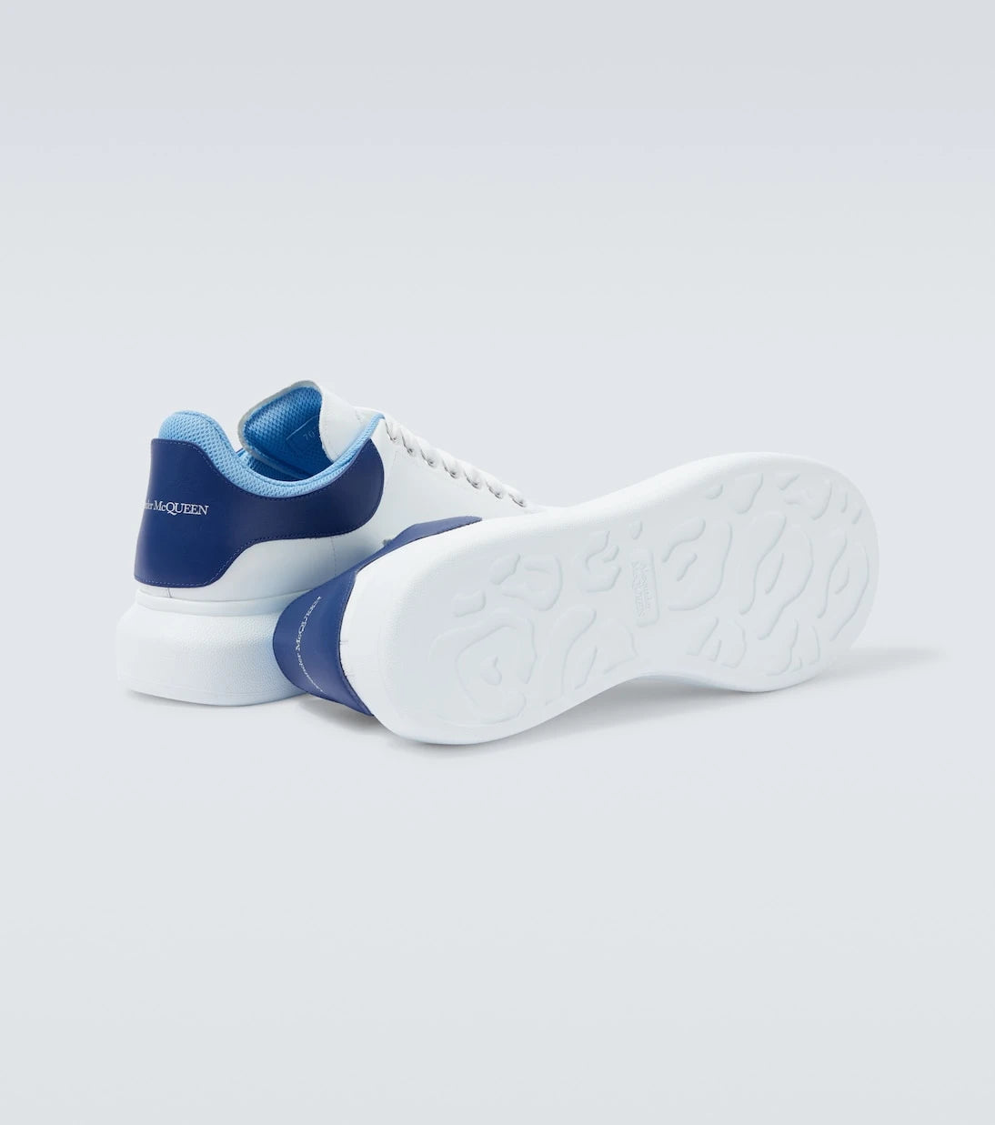 McQueen - Oversized leather sneakers