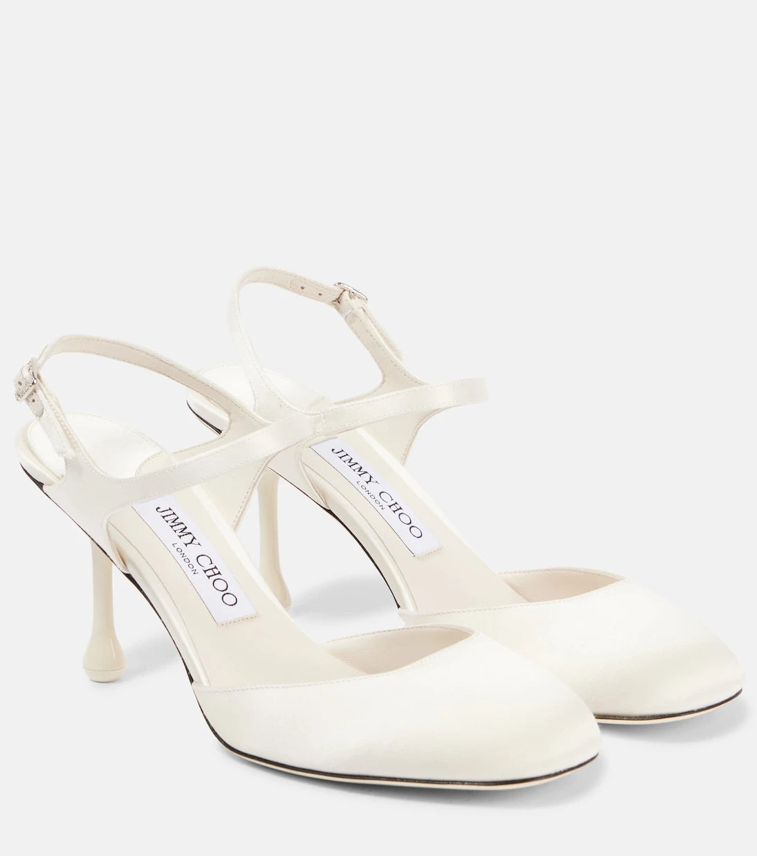 Jimmy Choo - Pixie 80 satin pumps