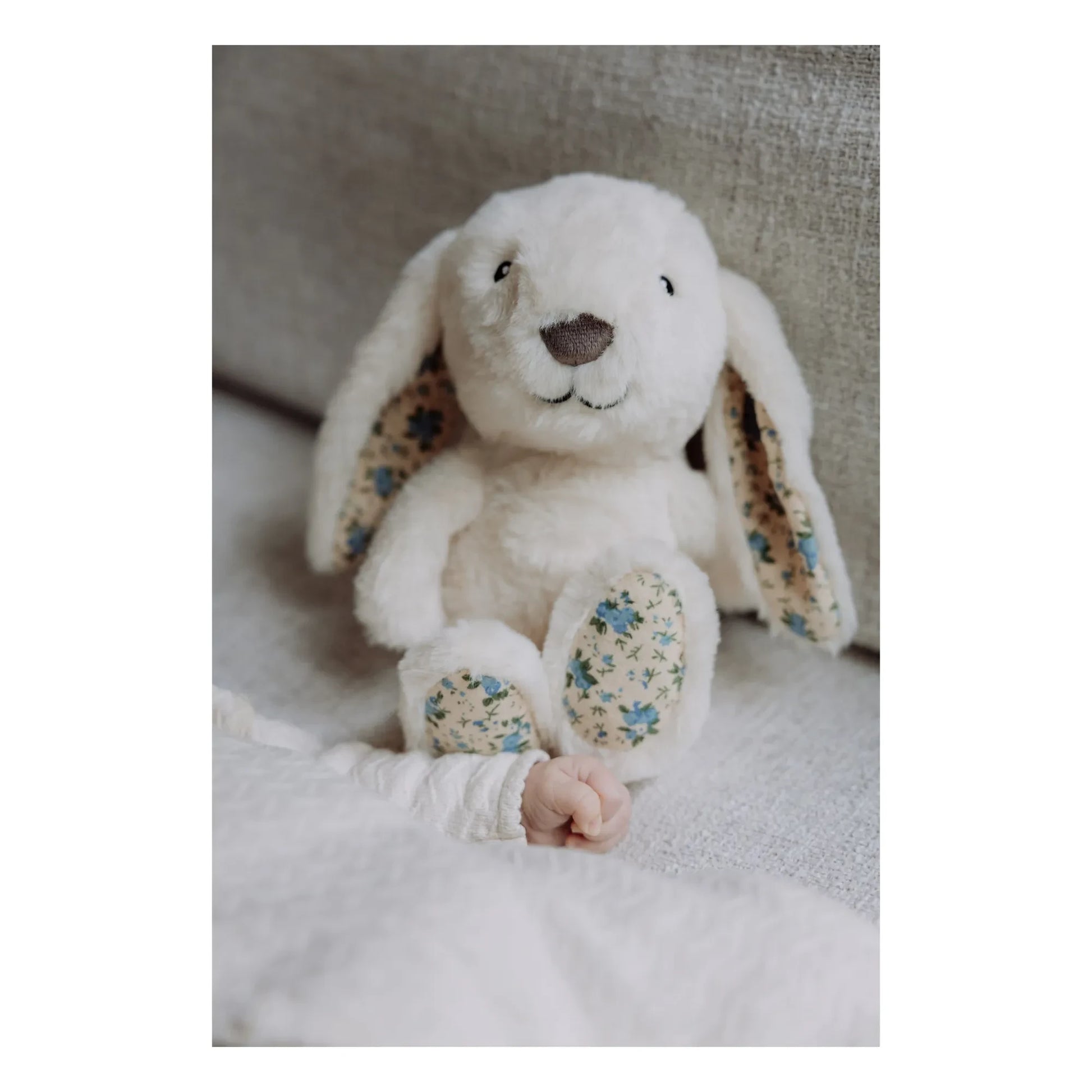 Flow - Milo White Noise Plush - Flow x Liberty | White