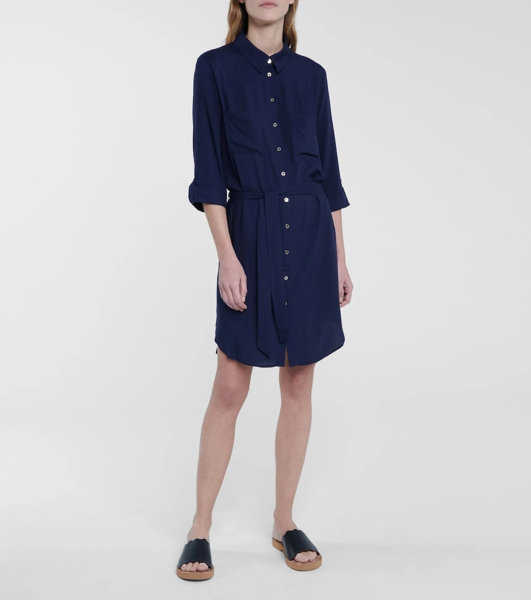 Heidi Klein - Core button-down shirt dress