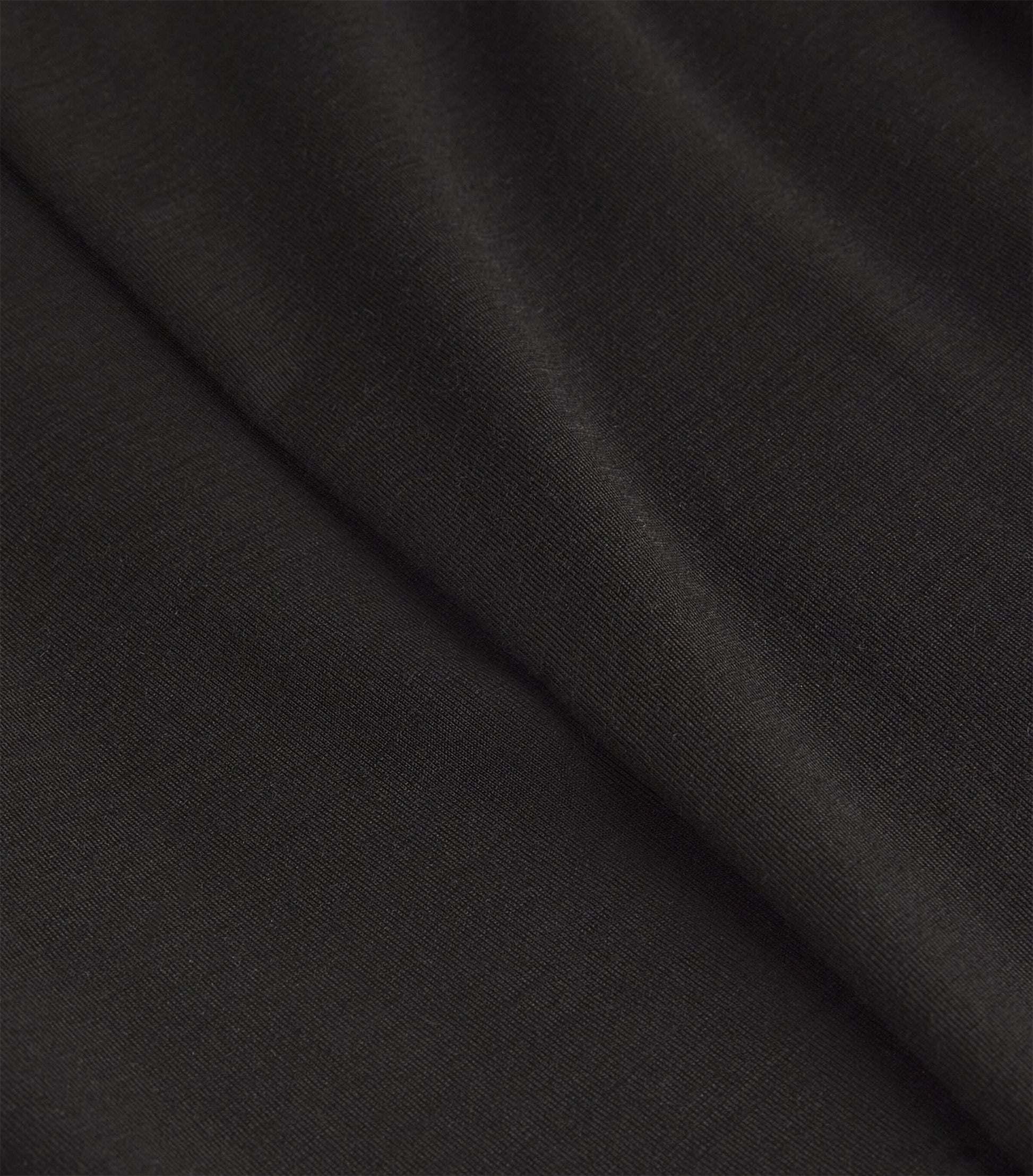 Falke Black Long-Sleeve Daily ClimaWool T-Shirt