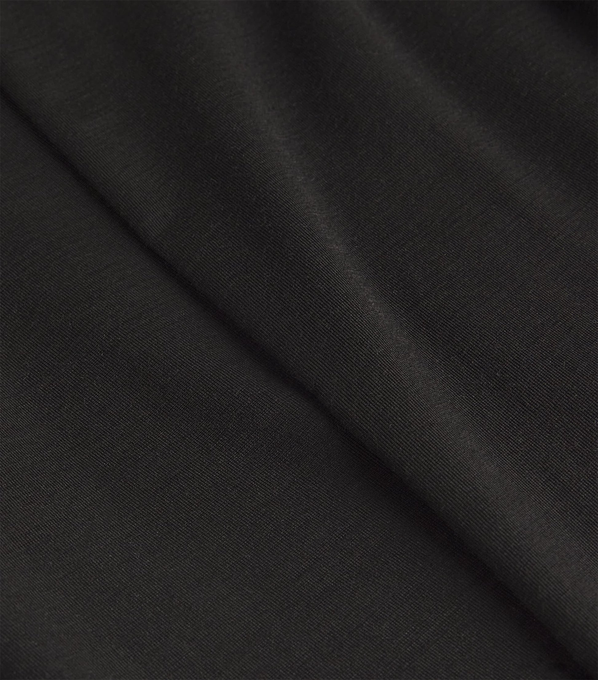 Falke Black Long-Sleeve Daily ClimaWool T-Shirt