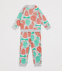 Organic Cotton Santa Print Sweatpants (3-14 Years)