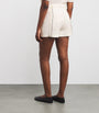 Tory Burch White Stripe Shorts