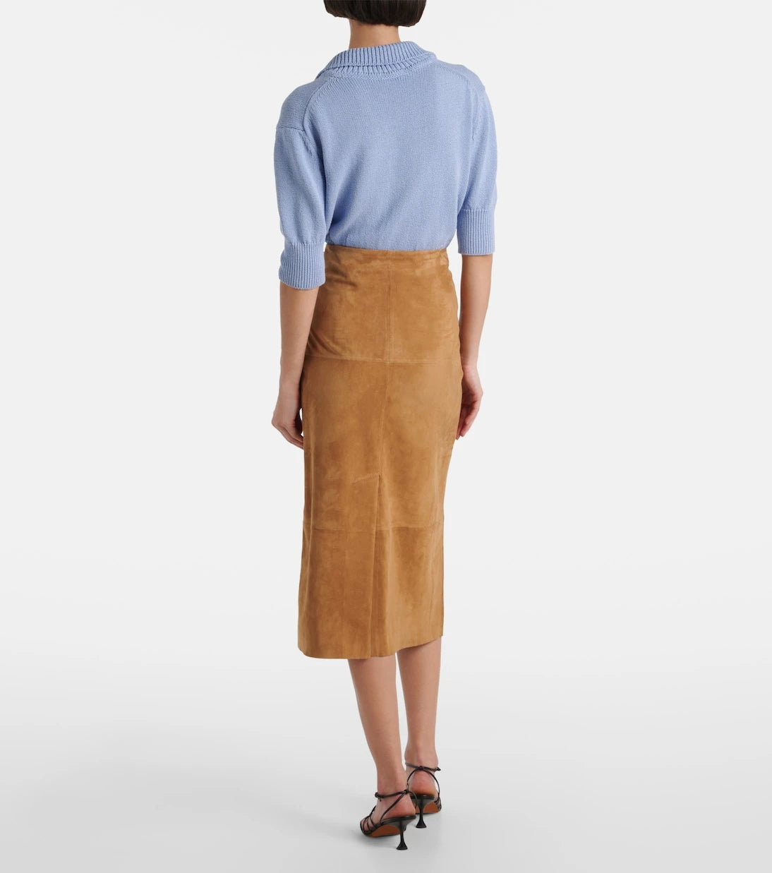 Proenza Schouler - تنورة جلد متوسطة الطول