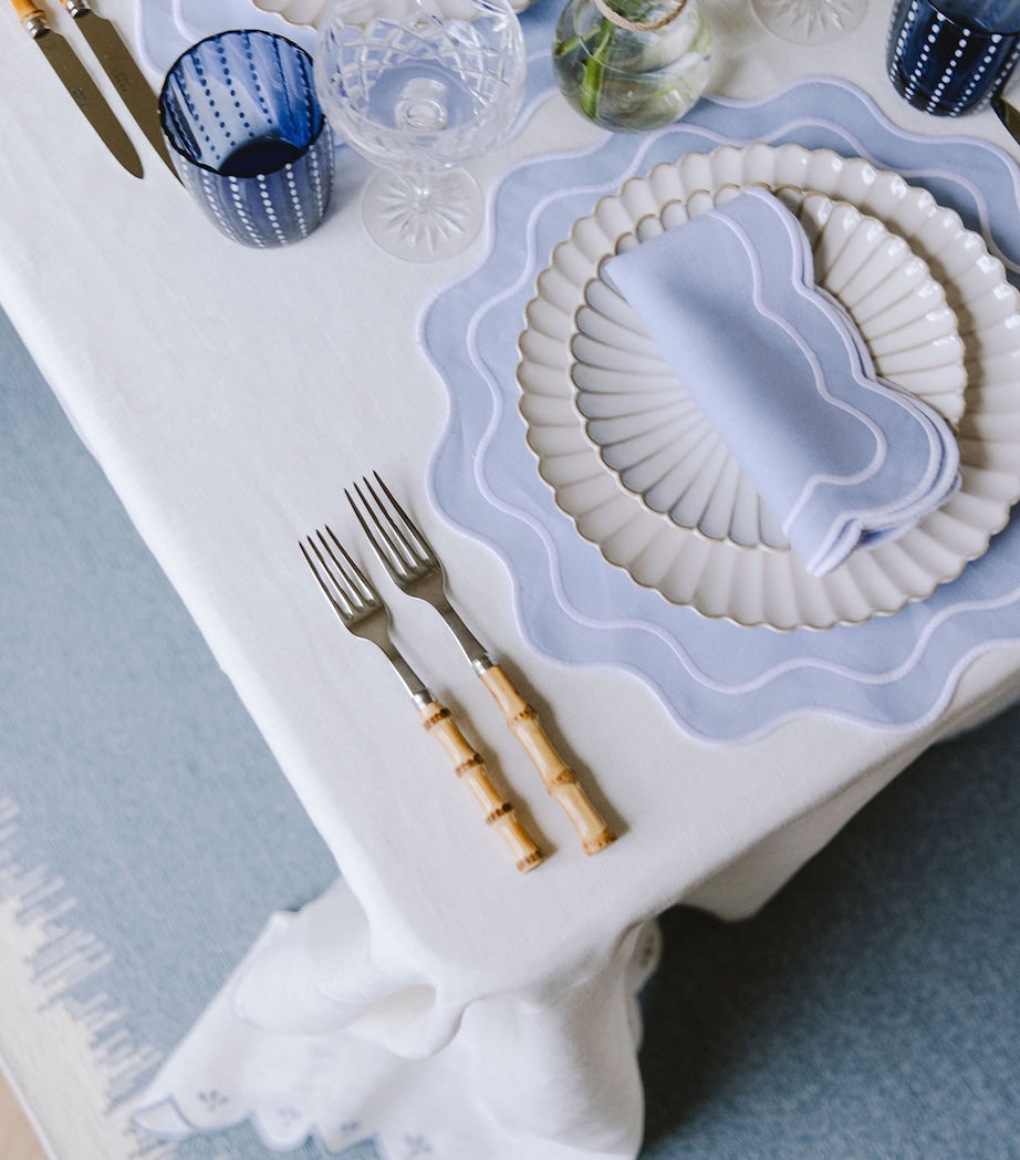 Maison Margaux Set of 4 Bella Blue Napkins (50cm x 50cm)