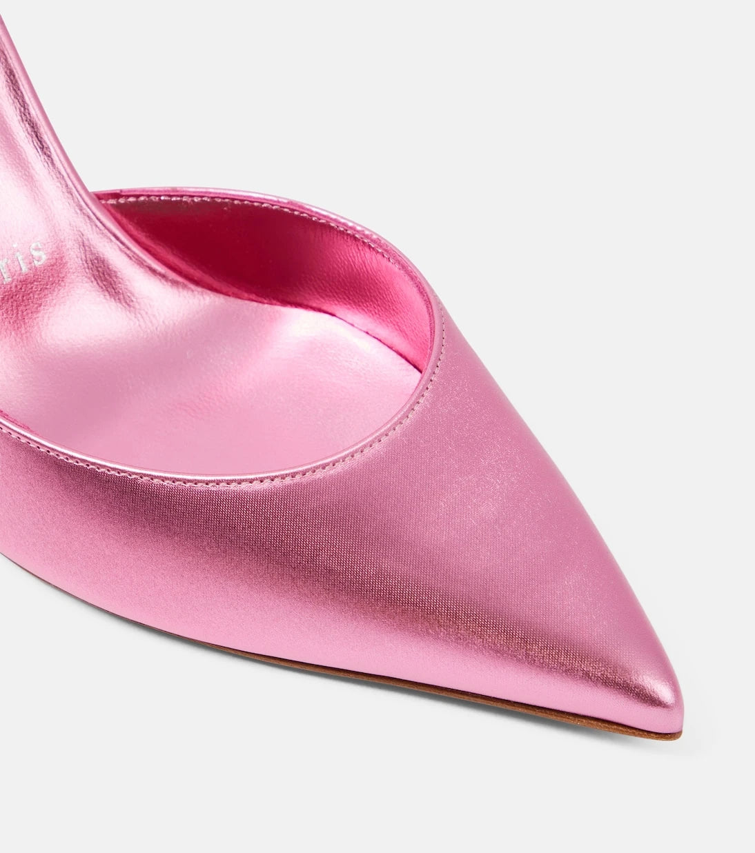 Christian Louboutin - حذاء إيريزا 85 بكعب عالٍ من الجلد المعدني