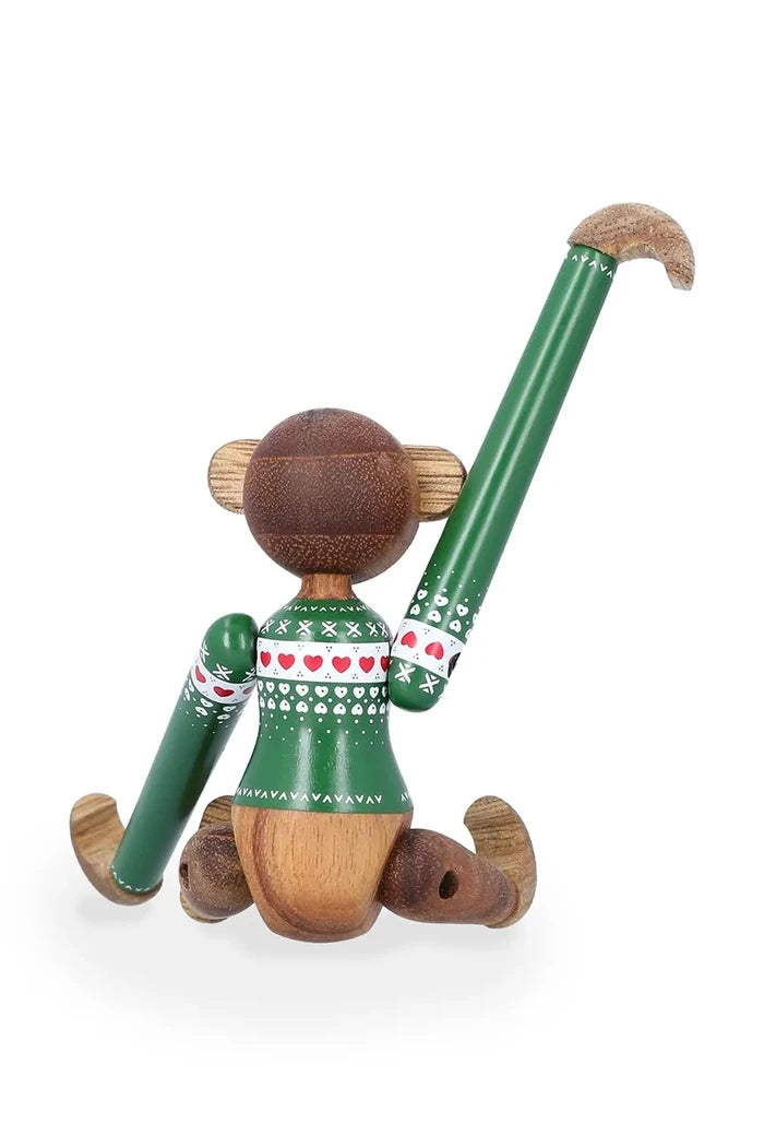 Декоративна фигурка Kay Bojesen Monkey Christmas Jumper 9,5 cm