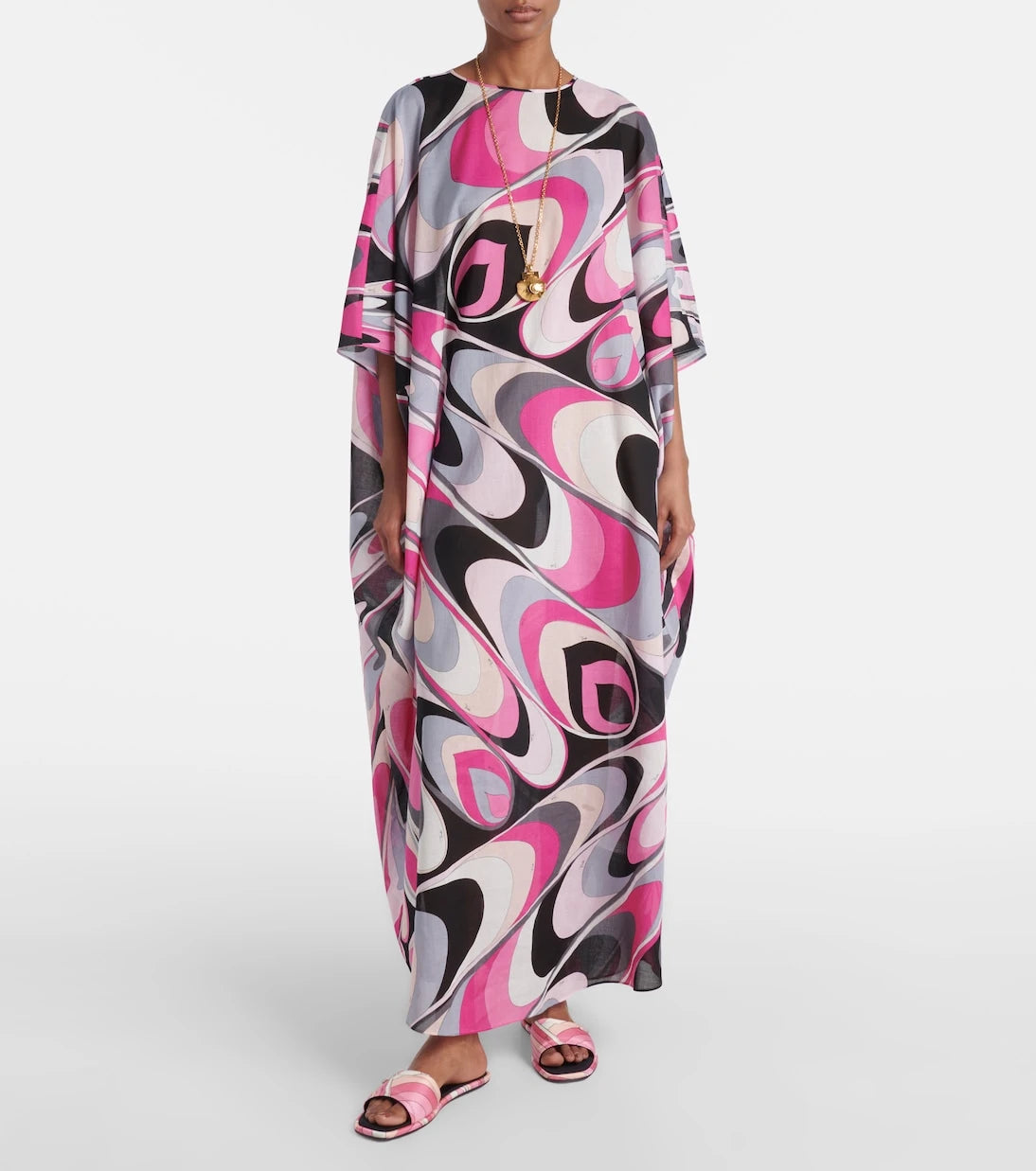Pucci - Iride twill thong sandals