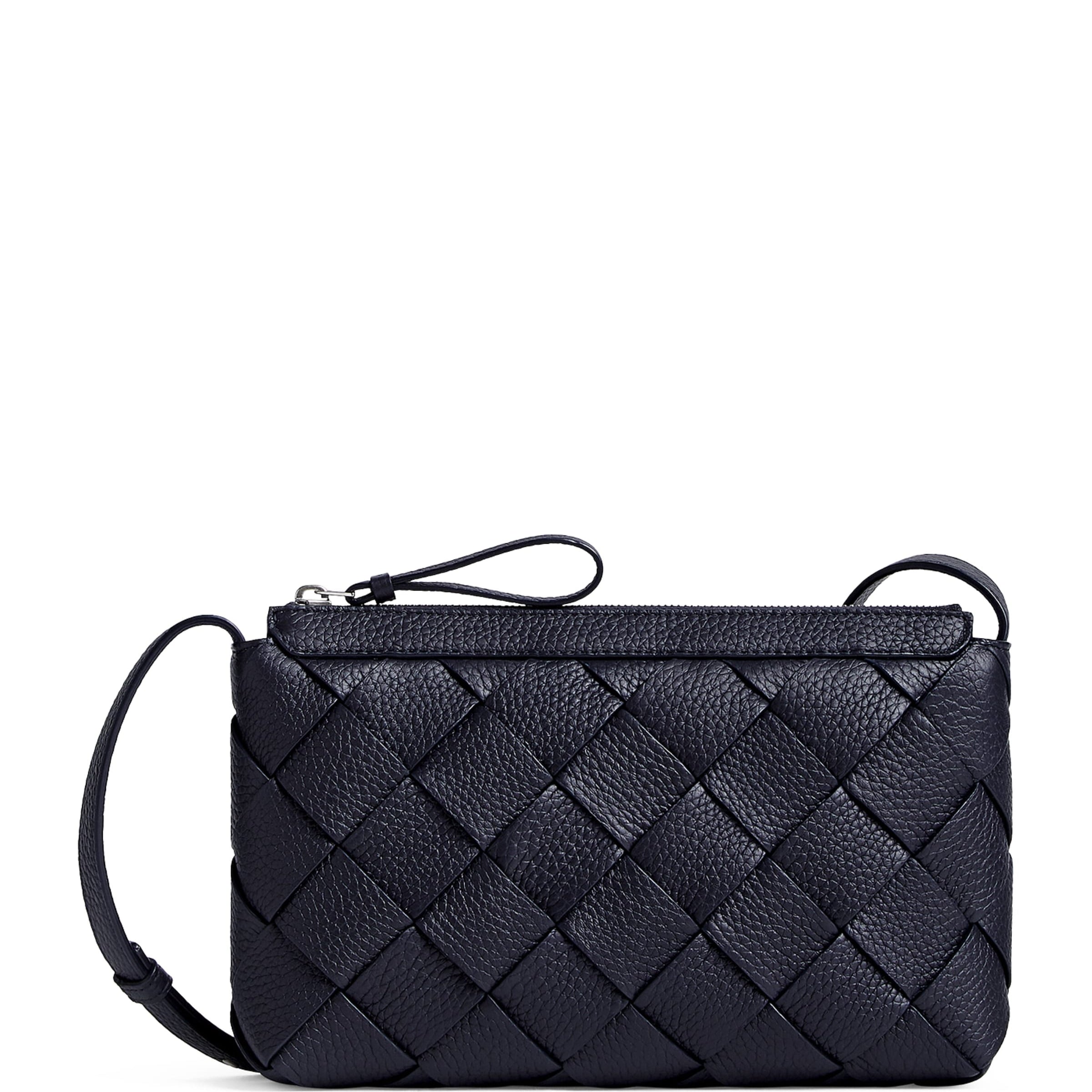 Bottega Veneta Leather Diago Cross-Body Bag