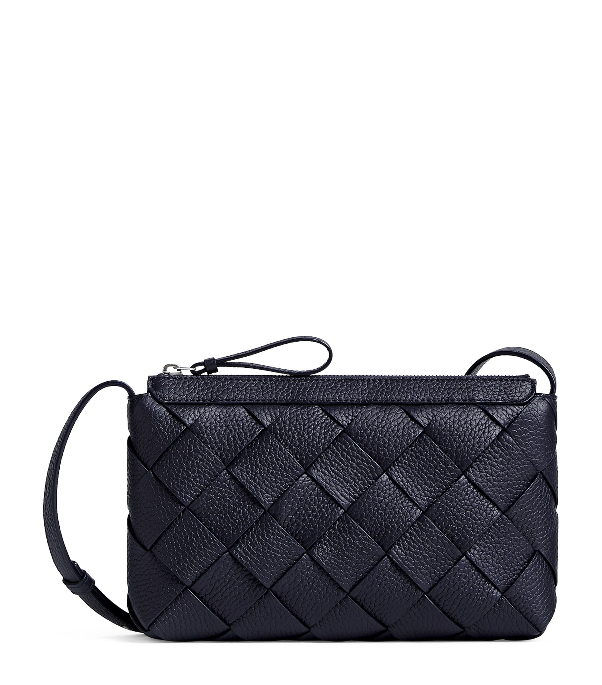Bottega Veneta Leather Diago Cross-Body Bag