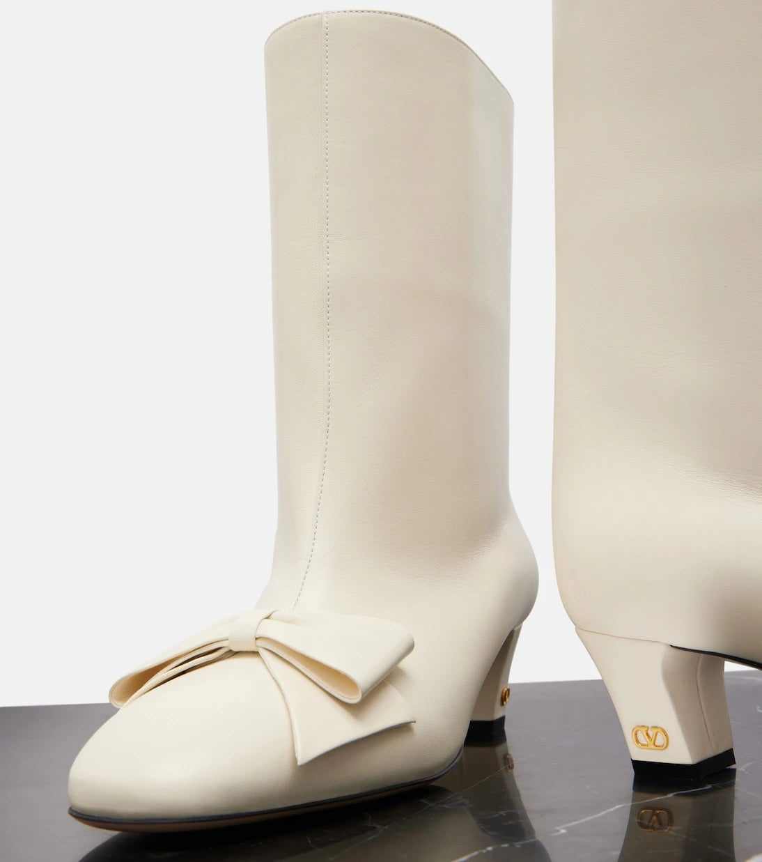 Valentino Garavani - Bowow 45 leather boots
