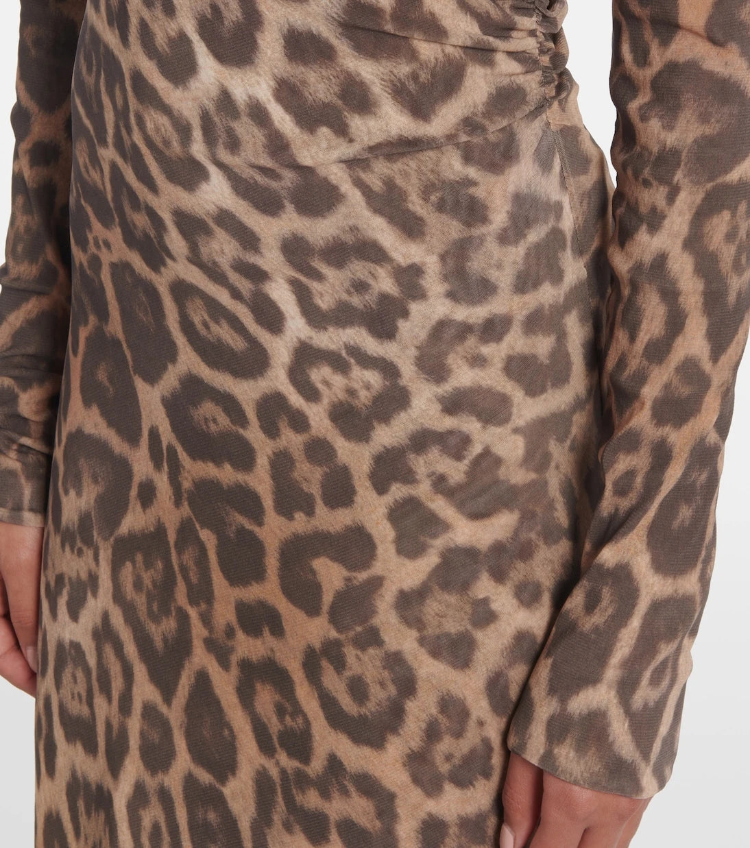 Stella McCartney - Leopard-print midi dress