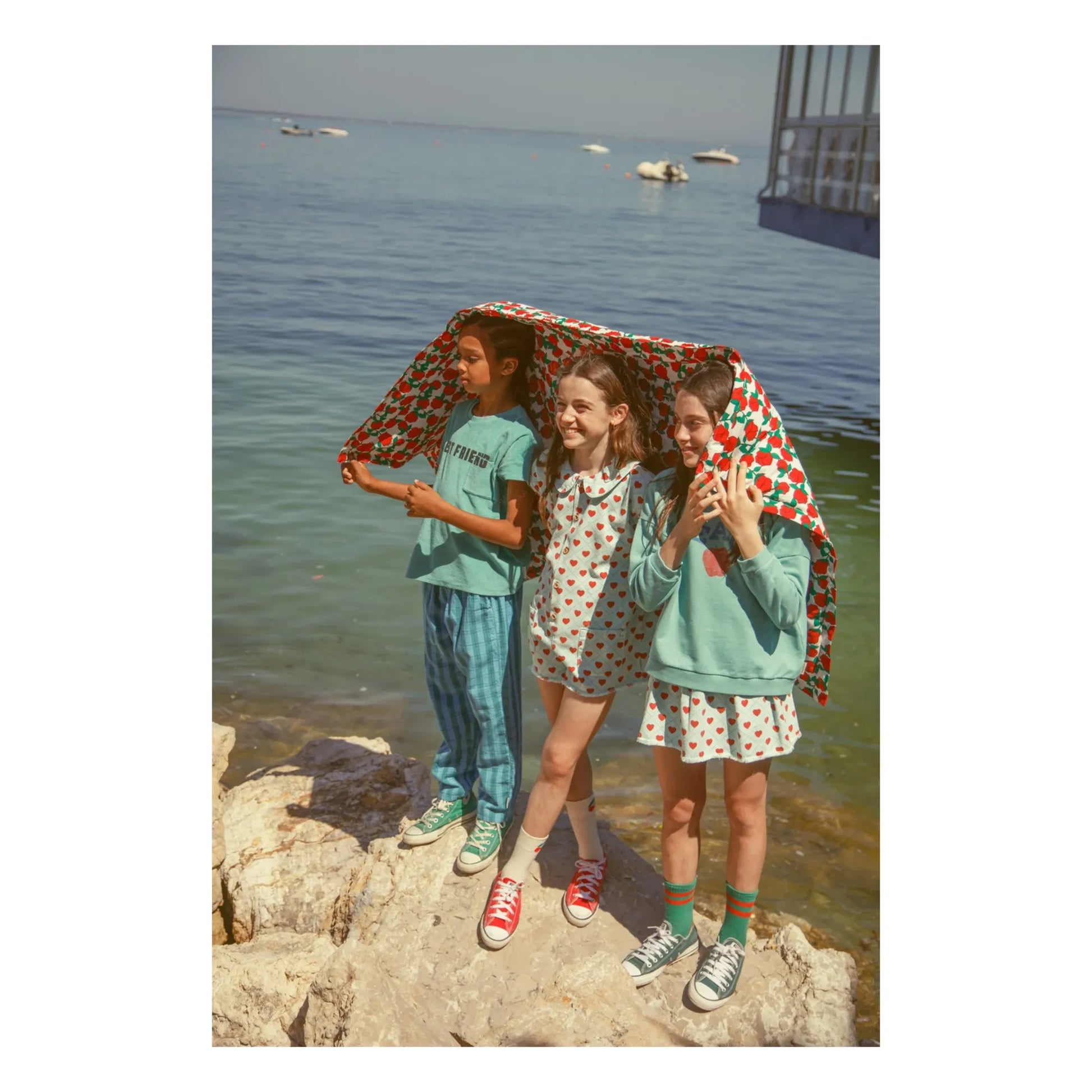 Piupiuchick - Best Friend T-shirt | Turquoise