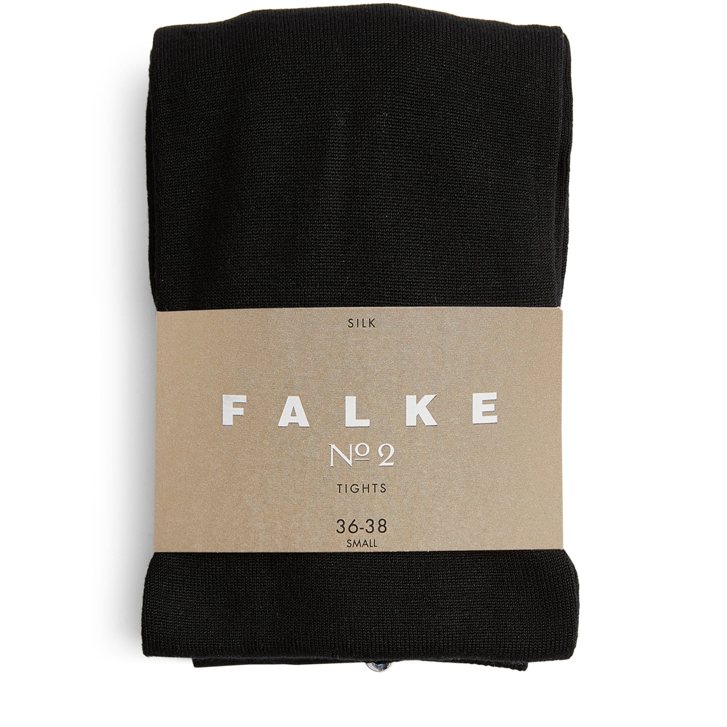 Falke Black No. 2 Silk Tights
