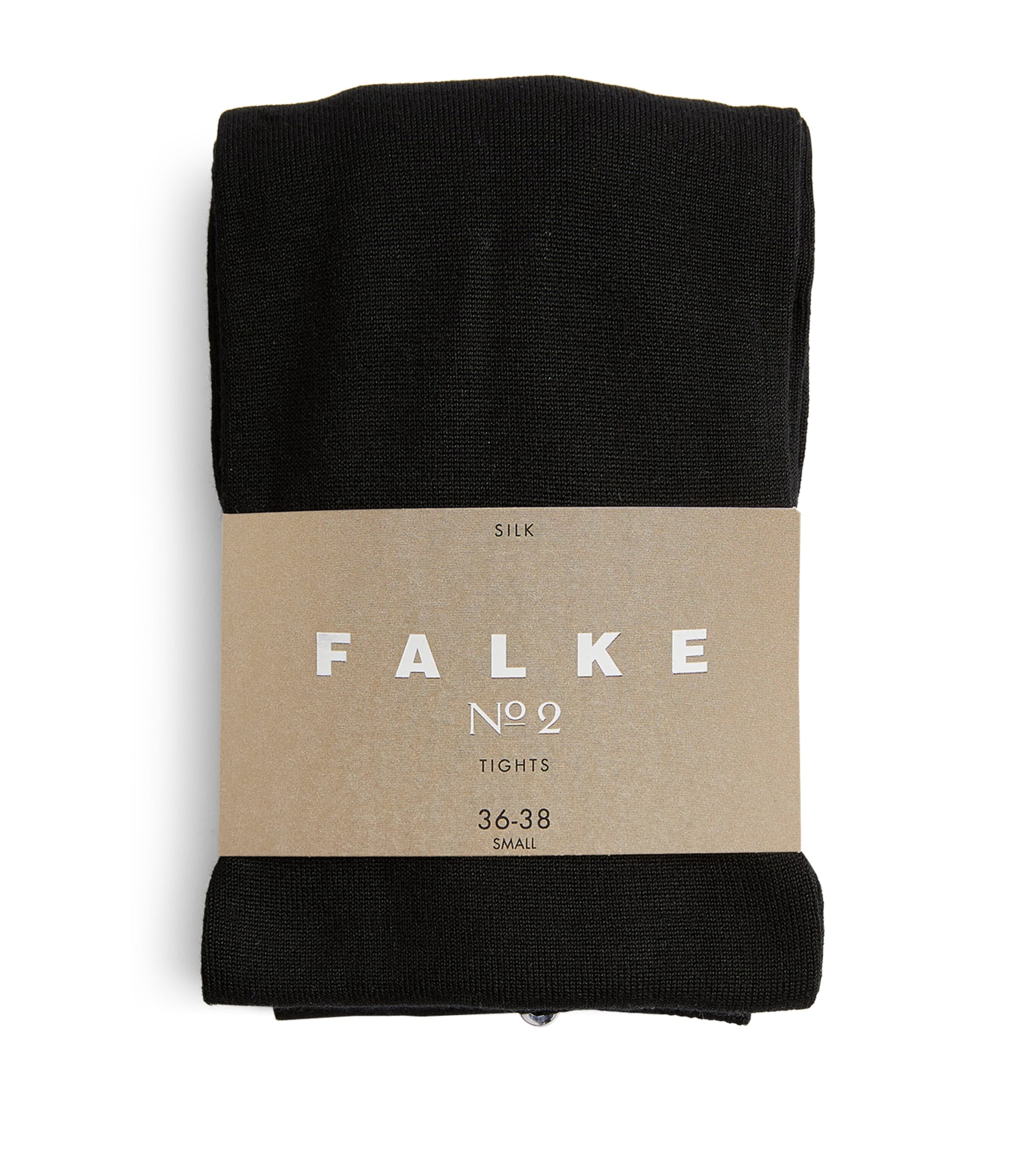 Falke Black No. 2 Silk Tights
