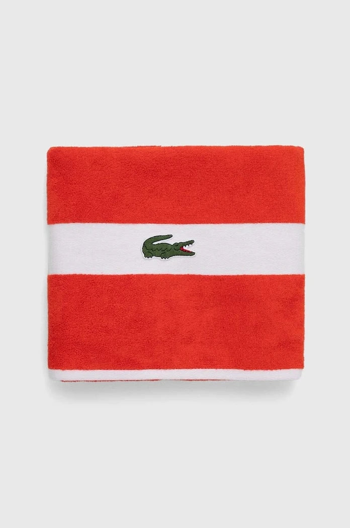 Малка памучна кърпа Lacoste L Casual Glaieul 55 x 100 cm