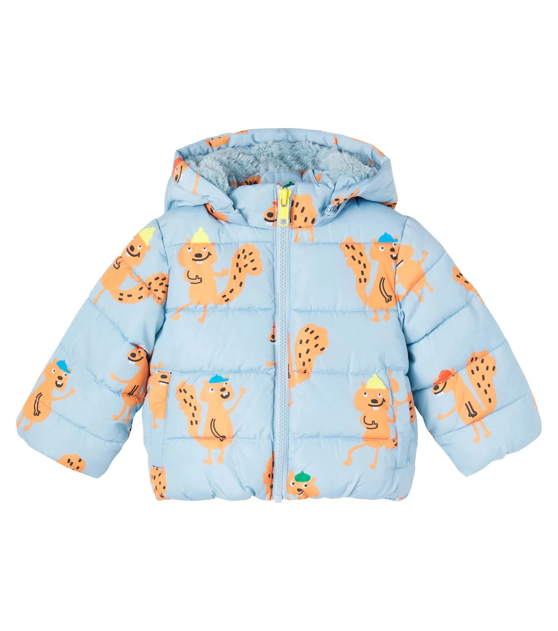 Stella McCartney Kids - جاكيت منفوخ مطبوع للأطفال