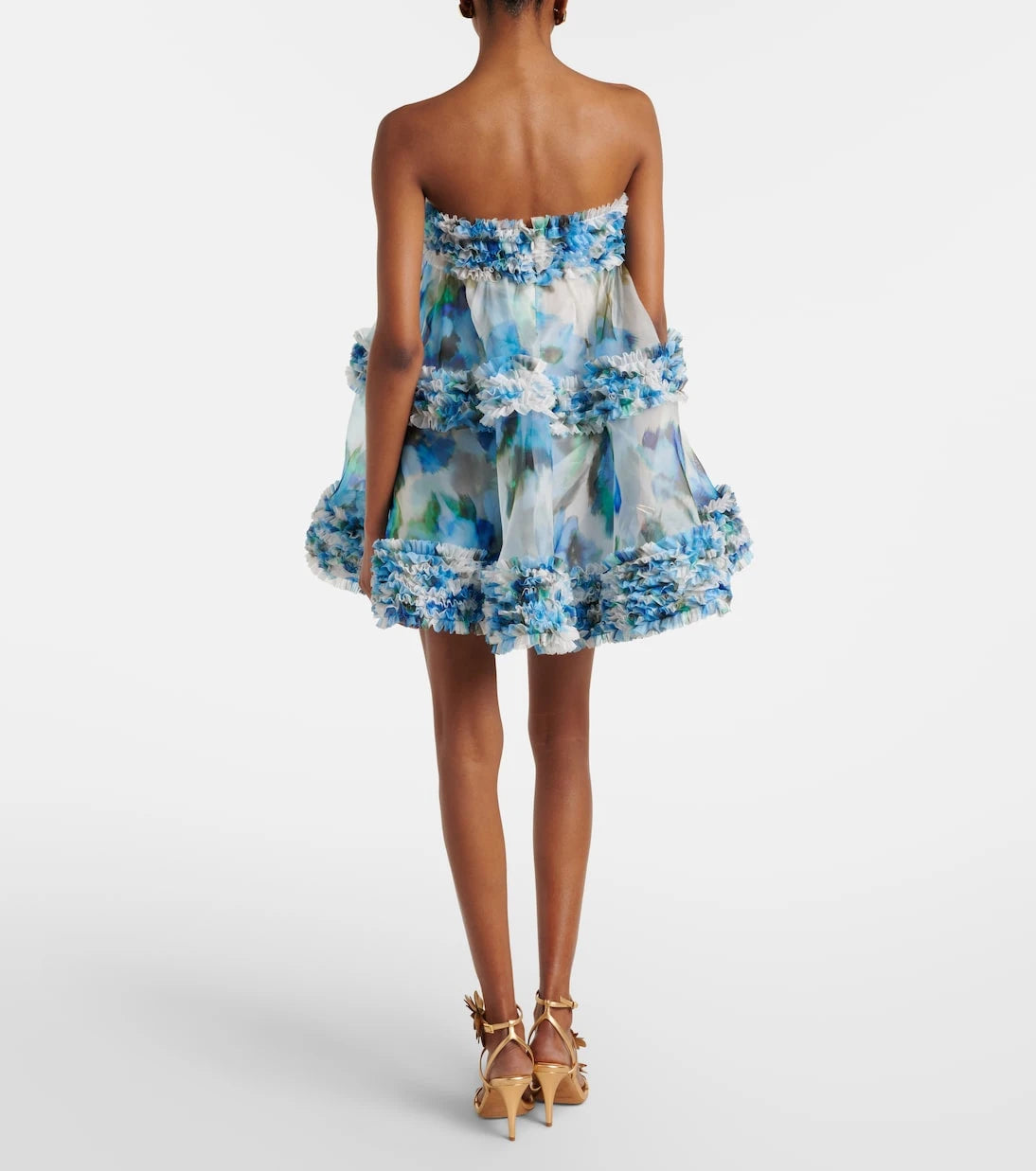 Zimmermann - Alchemy ruffled silk organza minidress