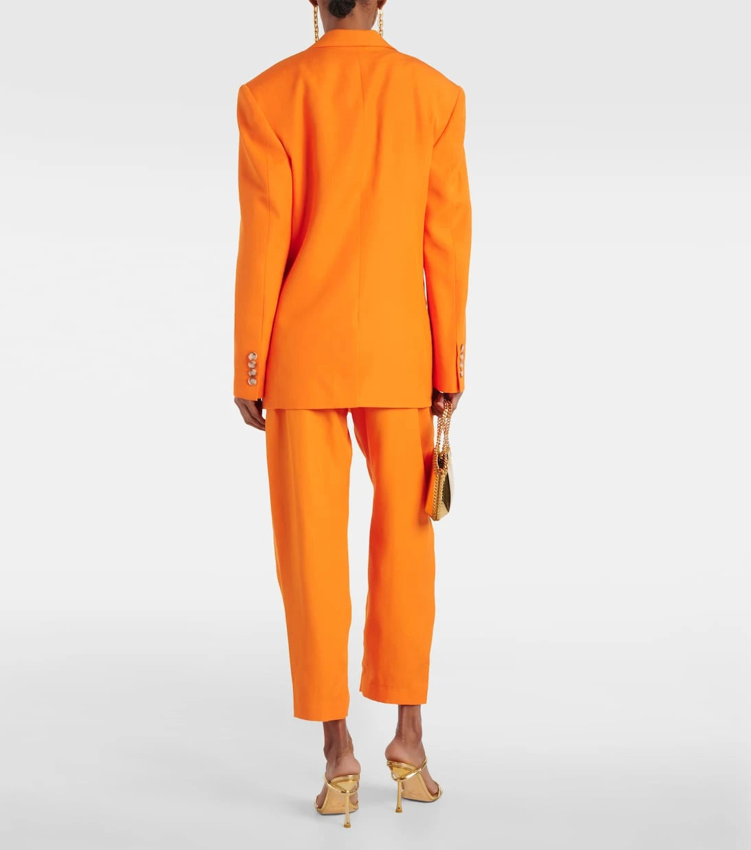 Stella McCartney - Single-breasted crêpe blazer