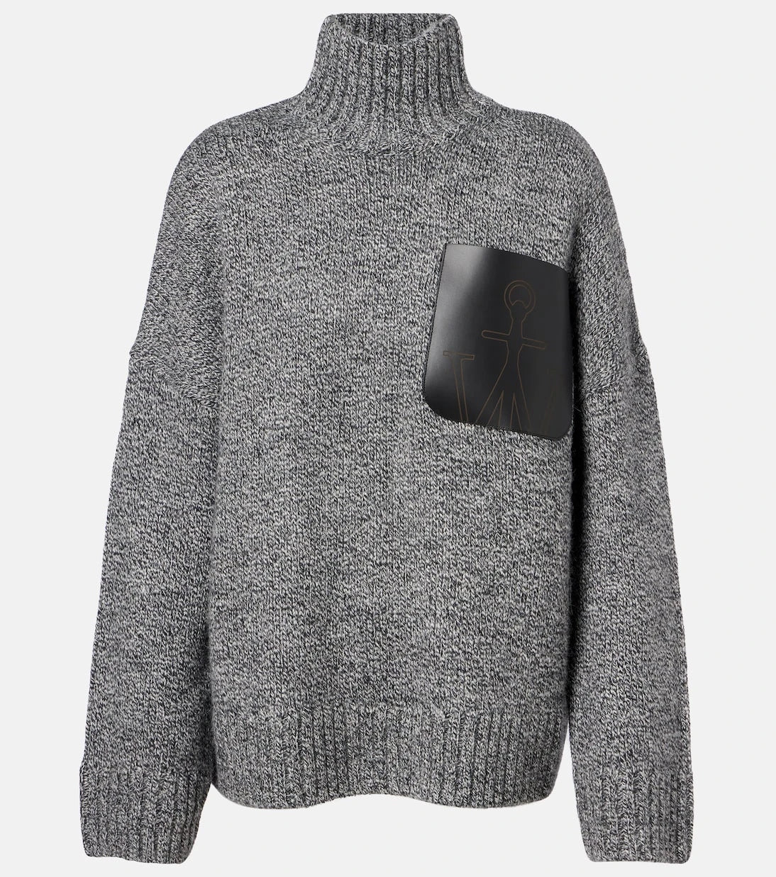 JW Anderson - Wool and alpaca-blend turtleneck sweater
