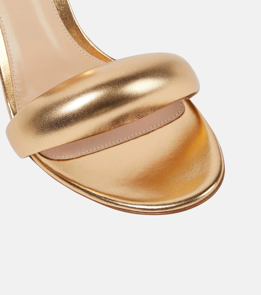 Gianvito Rossi - حذاء ميول Bijoux 85 من الجلد المعدني