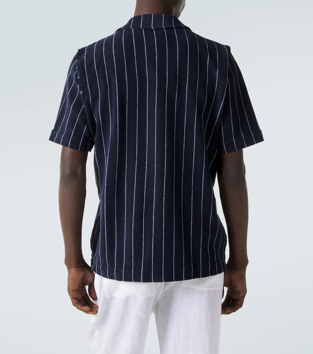 Orlebar Brown - Hawkin striped cotton terry shirt