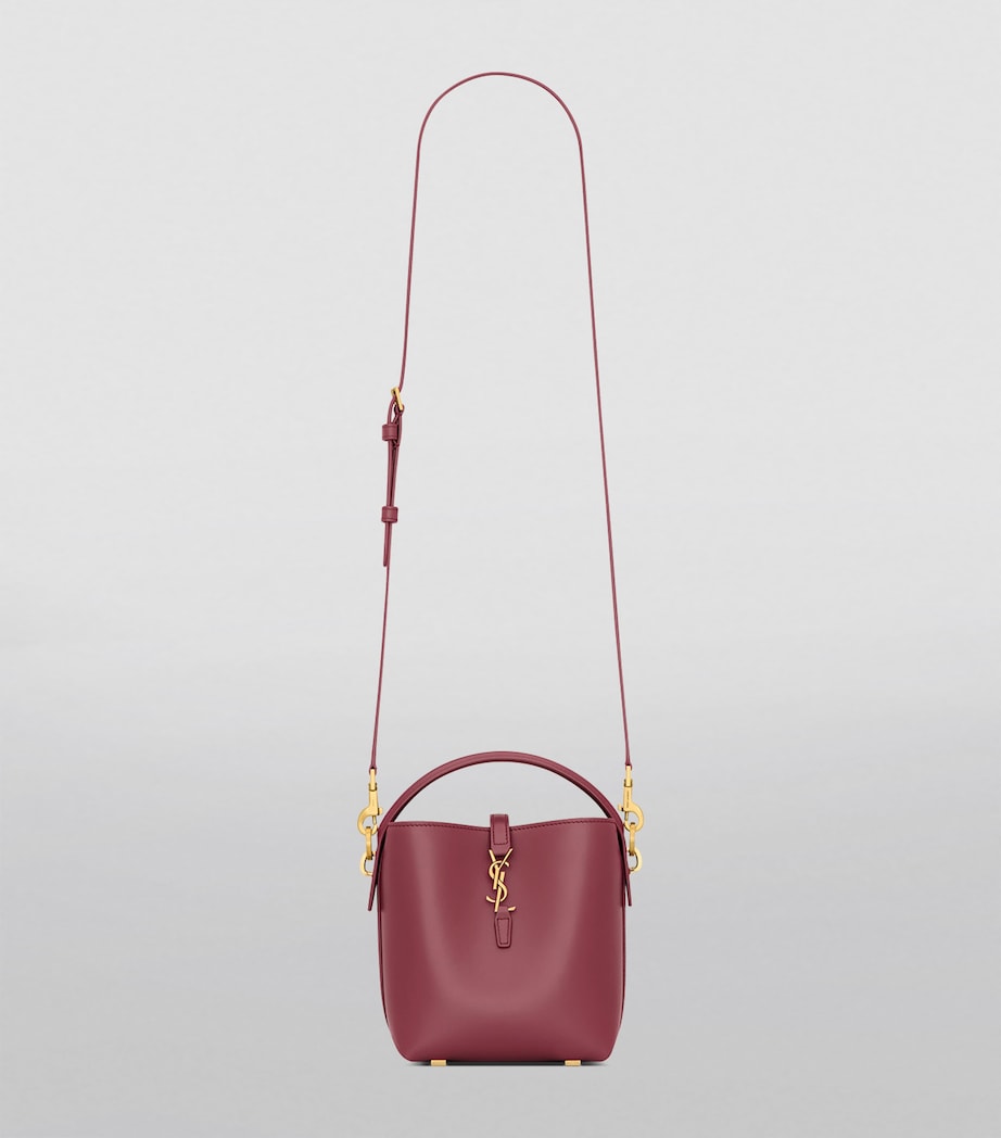 Saint Laurent Red Mini Le 37 Bucket Bag