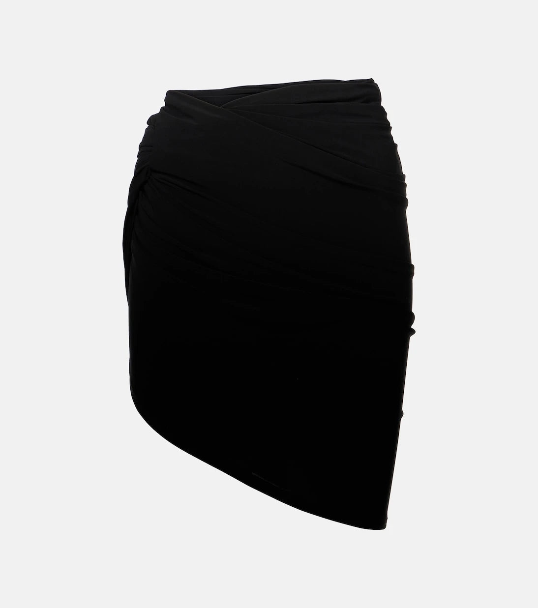 Jacquemus - The Drapeado jersey miniskirt