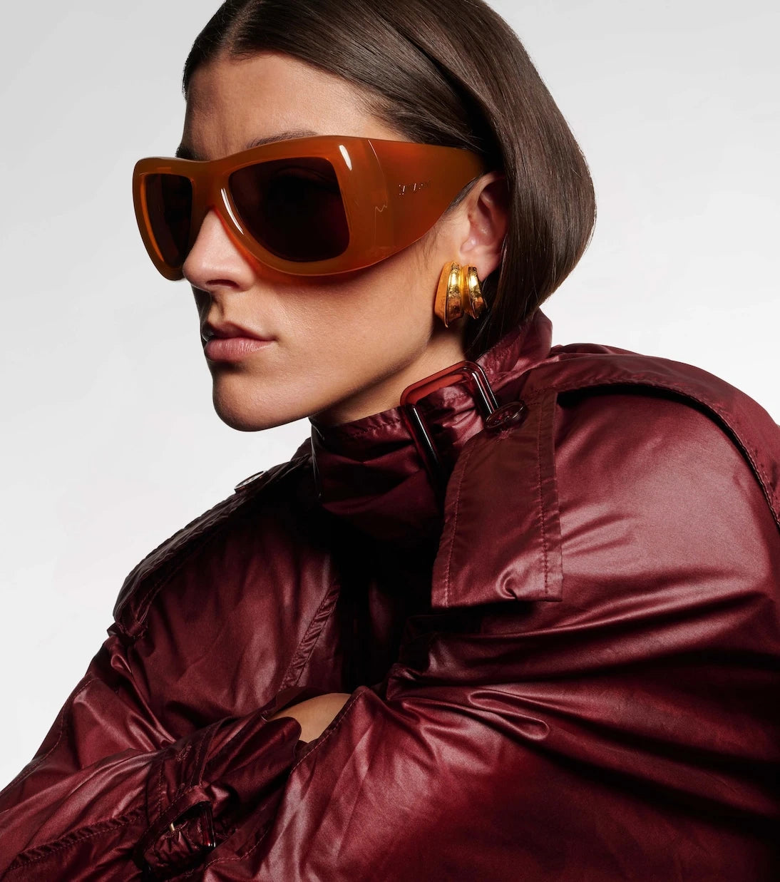 Saint Laurent - SL 902 Howl oversized sunglasses