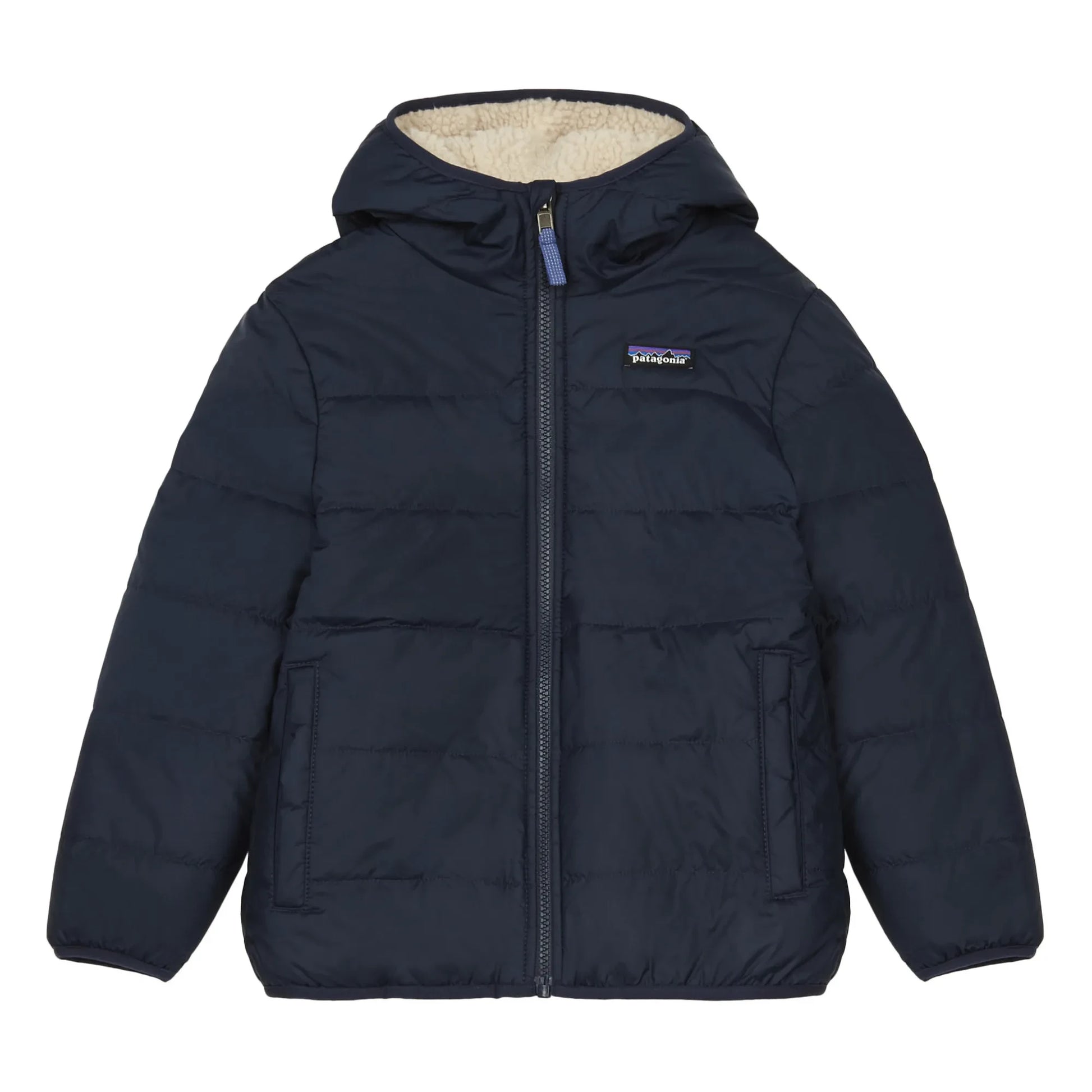 Patagonia - Reversible Recycled Polyester Fleece Jacket | Navy blue