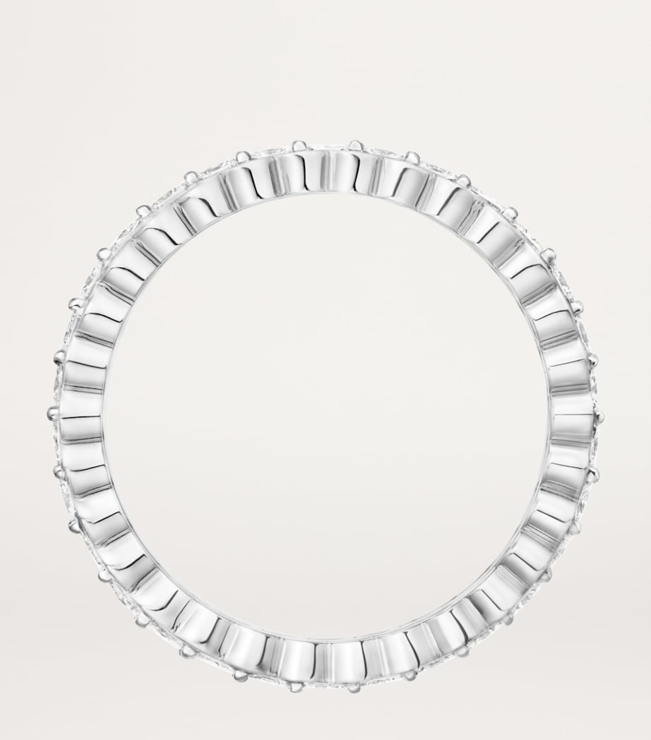 Cartier White Gold and Diamond Broderie de Cartier Ring
