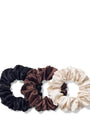 Mulberry Silk Hair Scrunchies (Set of 3)