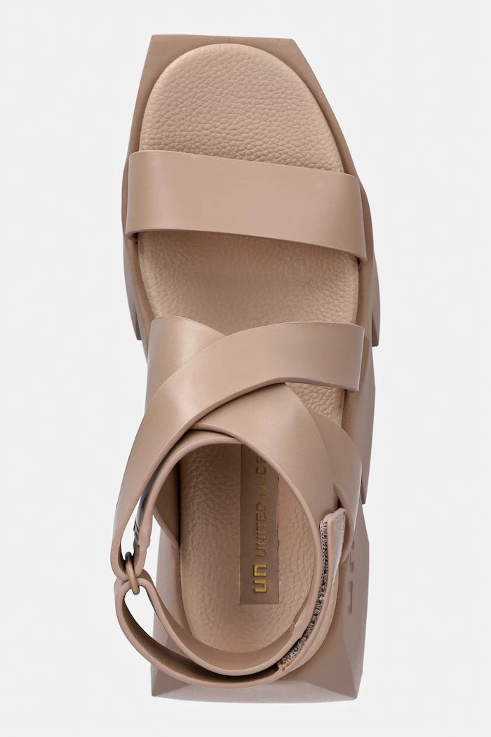 United Nude Kadın Deri Platform Sandalet Bull Way