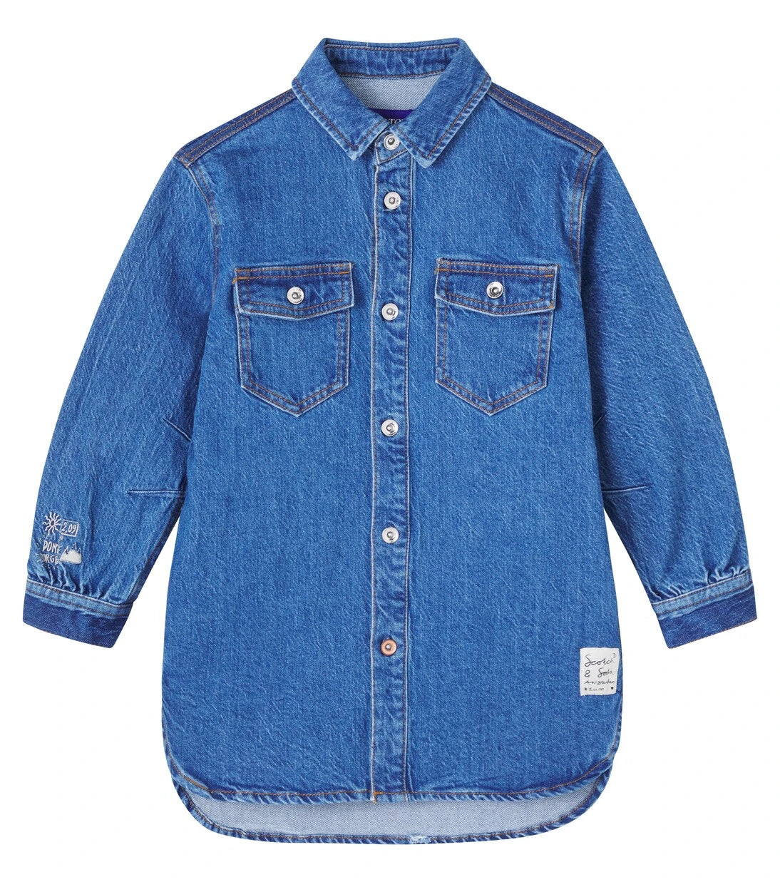 Scotch & Soda Kids - Denim dress