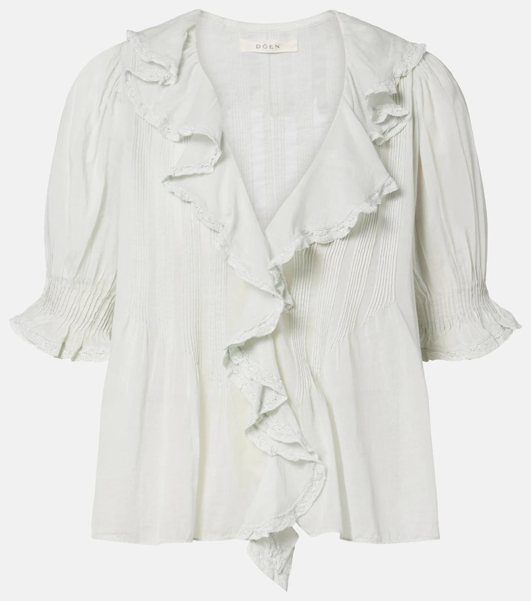 Dôen - Embroidered cotton shirt
