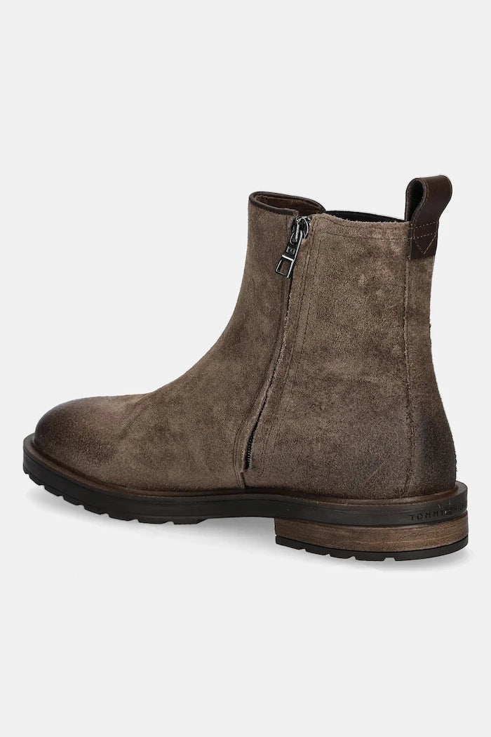 Tommy Hilfiger CLEATED HILFIGER SUEDE CHELSEA Süet Chelsea Bot
