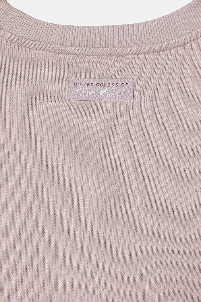 United Colors of Benetton çocuk pamuklu sweatshirt