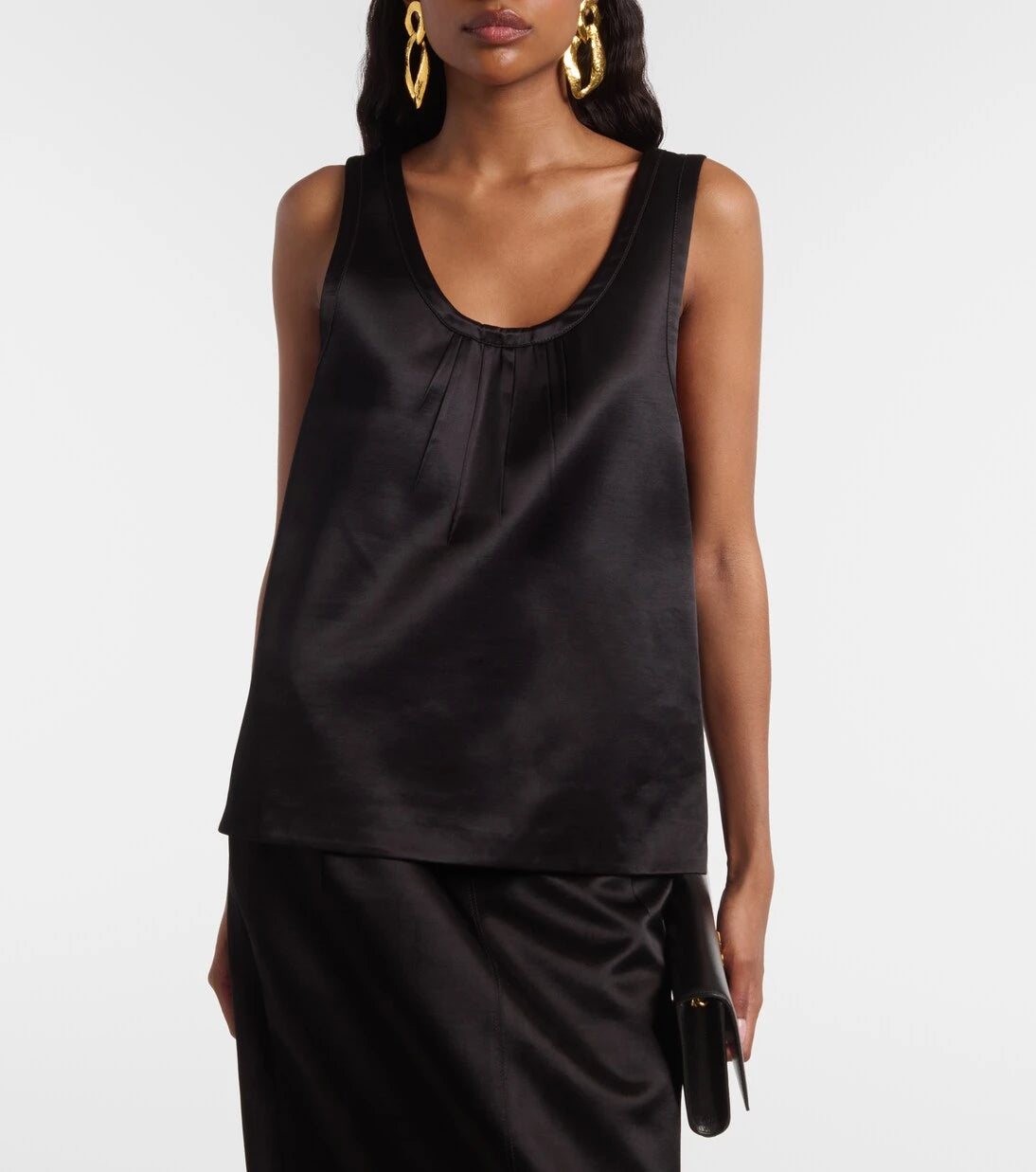Saint Laurent - Cassandre satin top