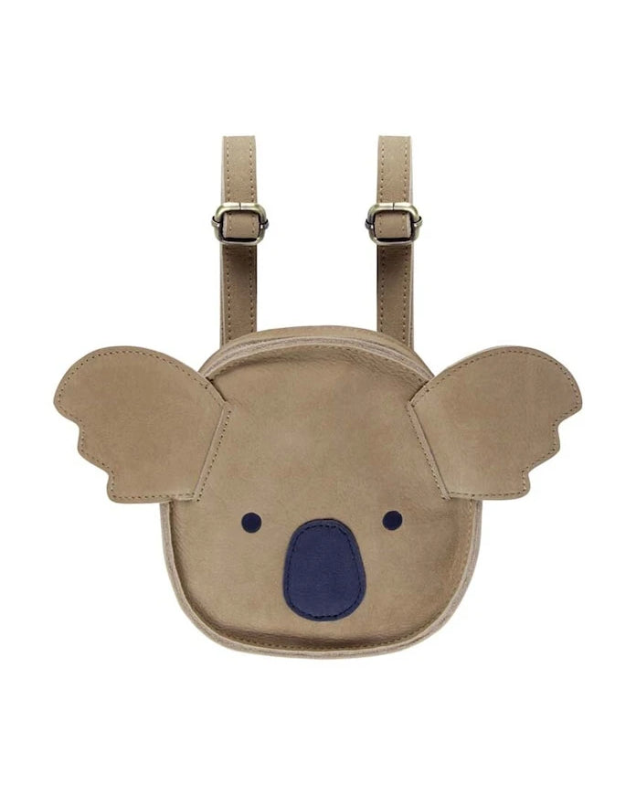 Donsje Kapi Classic Backpack Koala Çocuk Deri Sırt Çantası