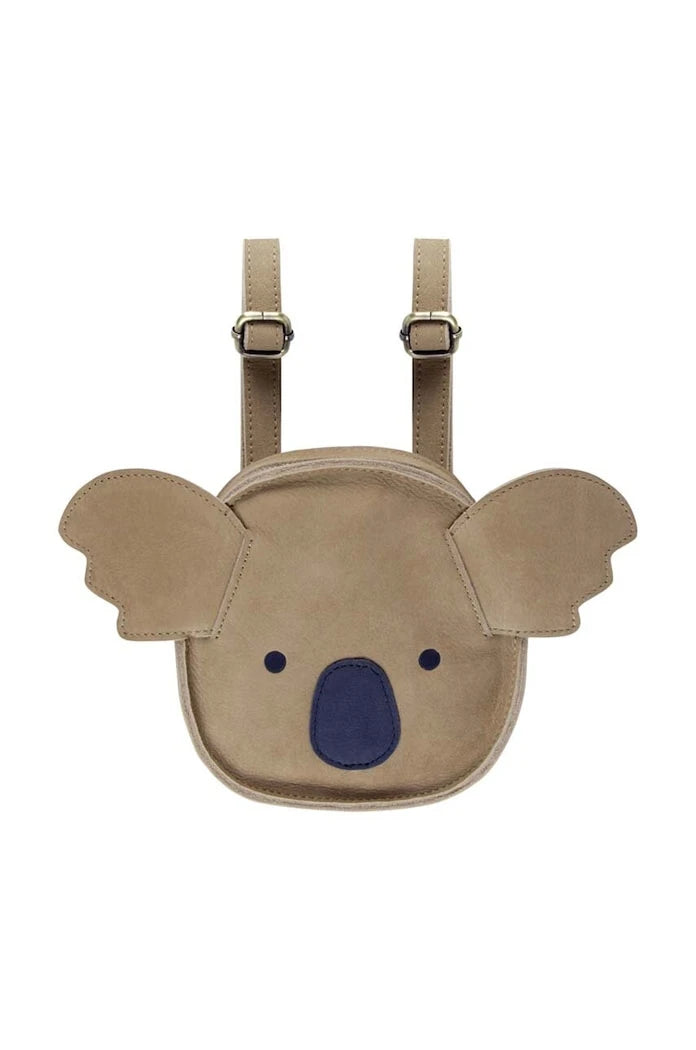 Donsje Kapi Classic Backpack Koala Çocuk Deri Sırt Çantası