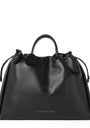 Large Leather Mellow Bucket Bag